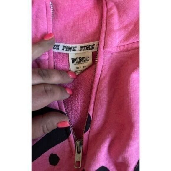 VS PINK half zip sweatshirt jacket - Picture 3 of 4